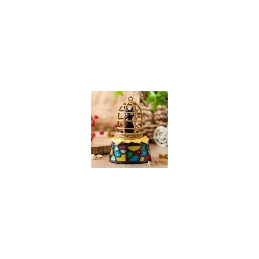 Maison Ghibli Accessory Box Jiji In Basket - Kiki'S Delivery Service