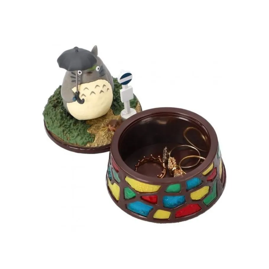 Maison Ghibli Accessory Box Totoro And The Bus Stop - My Neighbour Totoro Discount