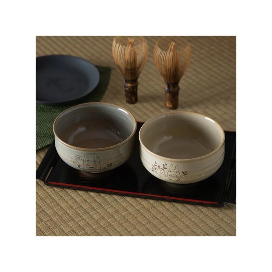 Maison Ghibli Akahada-Yaki Matcha Tea Bowl - Spirited Away Outlet