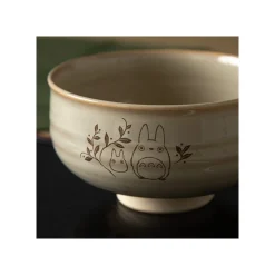 Maison Ghibli Akahada-Yaki Matcha Tea Bowl & Whisk - My Neighbor Totoro Clearance