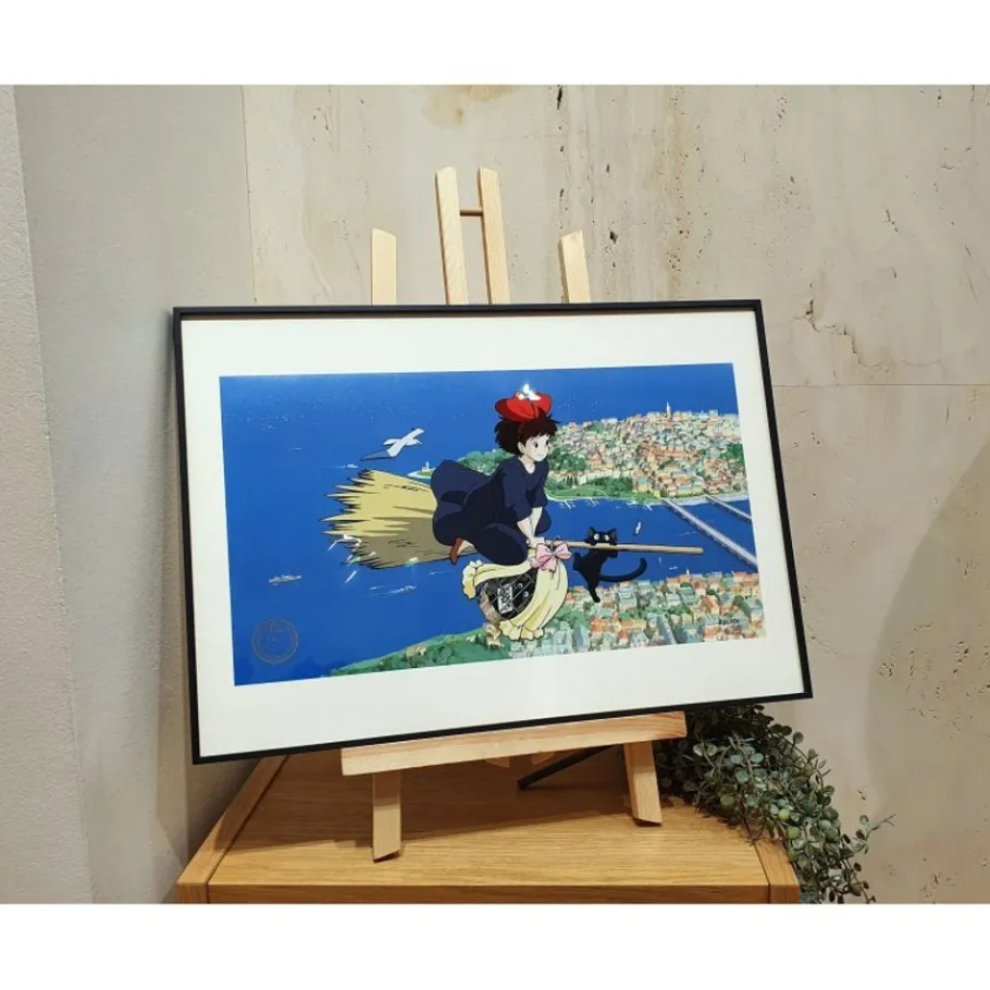 Maison Ghibli Art Cel Kiki Delivers A Gift - Studio Ghibli Hot