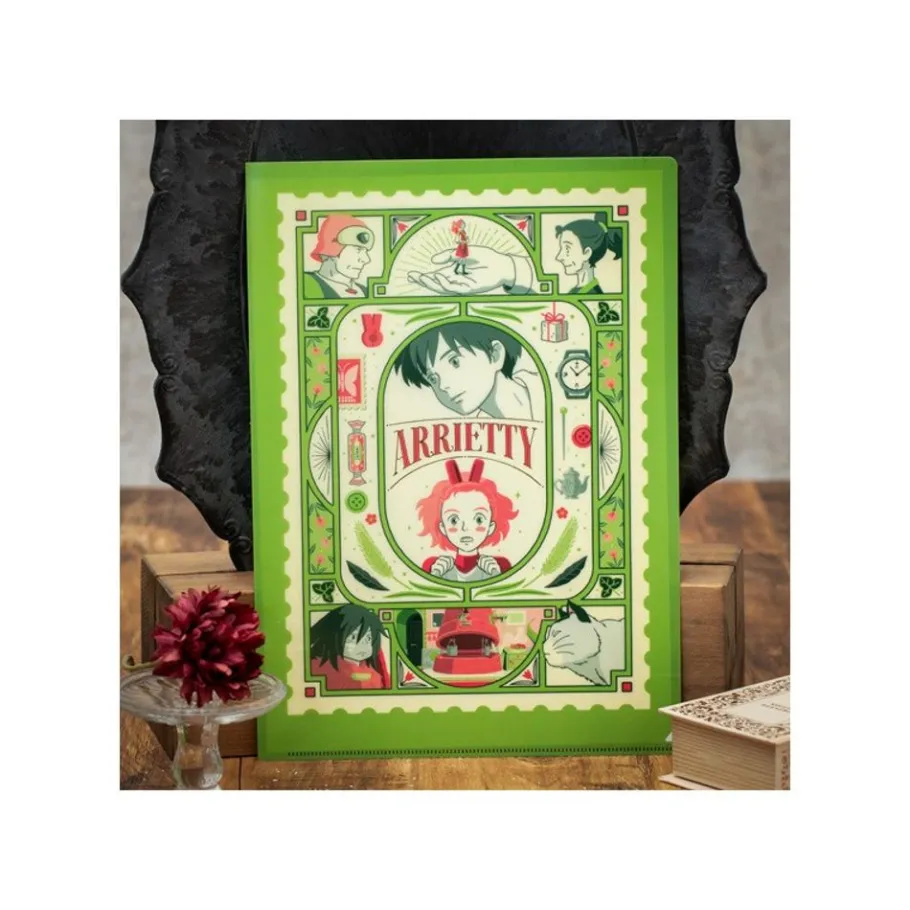 Maison Ghibli Art Deco Clear Folder A4 - Arrietty Outlet