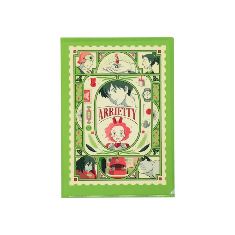 Maison Ghibli Art Deco Clear Folder A4 - Arrietty Outlet
