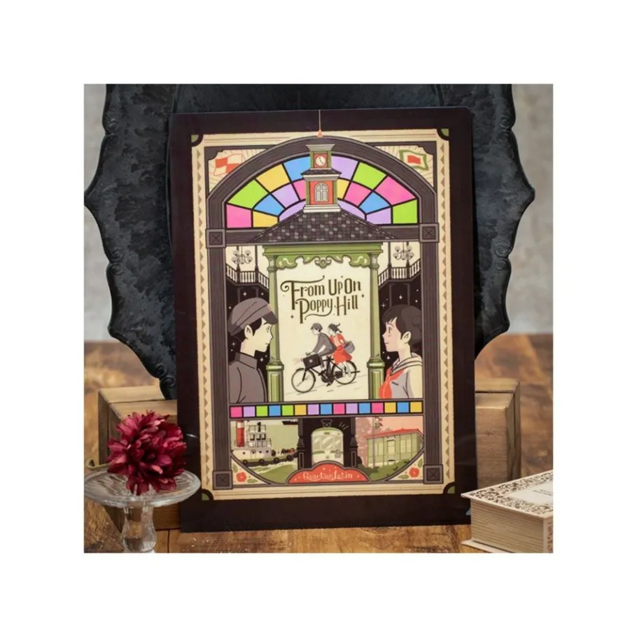 Maison Ghibli Art Deco Clear Folder A4 - From Up On Poppy Hill Hot