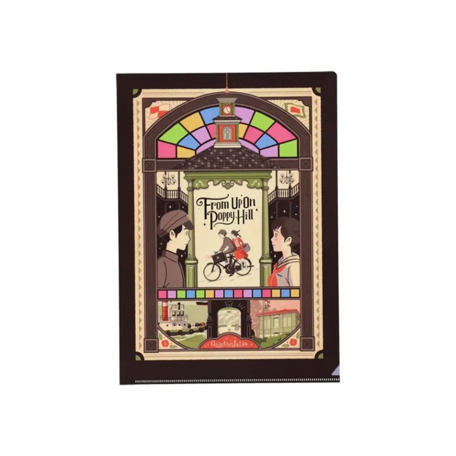 Maison Ghibli Art Deco Clear Folder A4 - From Up On Poppy Hill Hot