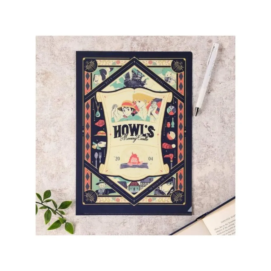 Maison Ghibli Art Deco Clear Folder A4 - Howl'S Moving Castle Best