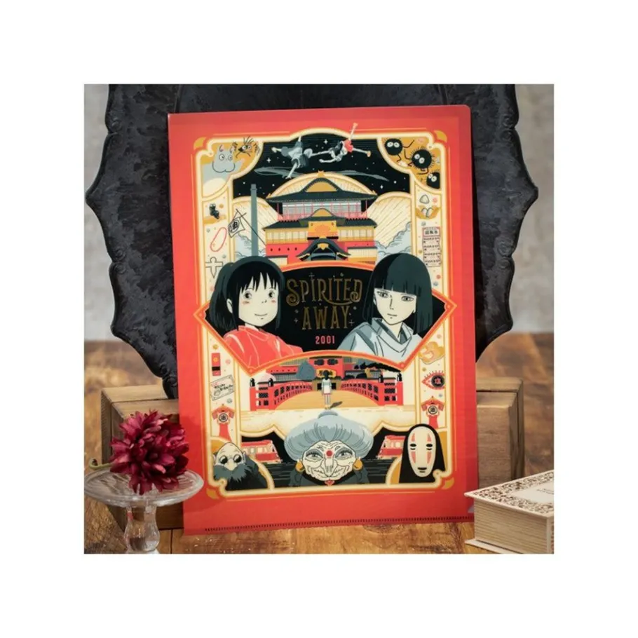 Maison Ghibli Art Deco Clear Folder A4 - Spirited Away Outlet