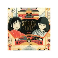 Maison Ghibli Art Deco Clear Folder A4 - Spirited Away Outlet