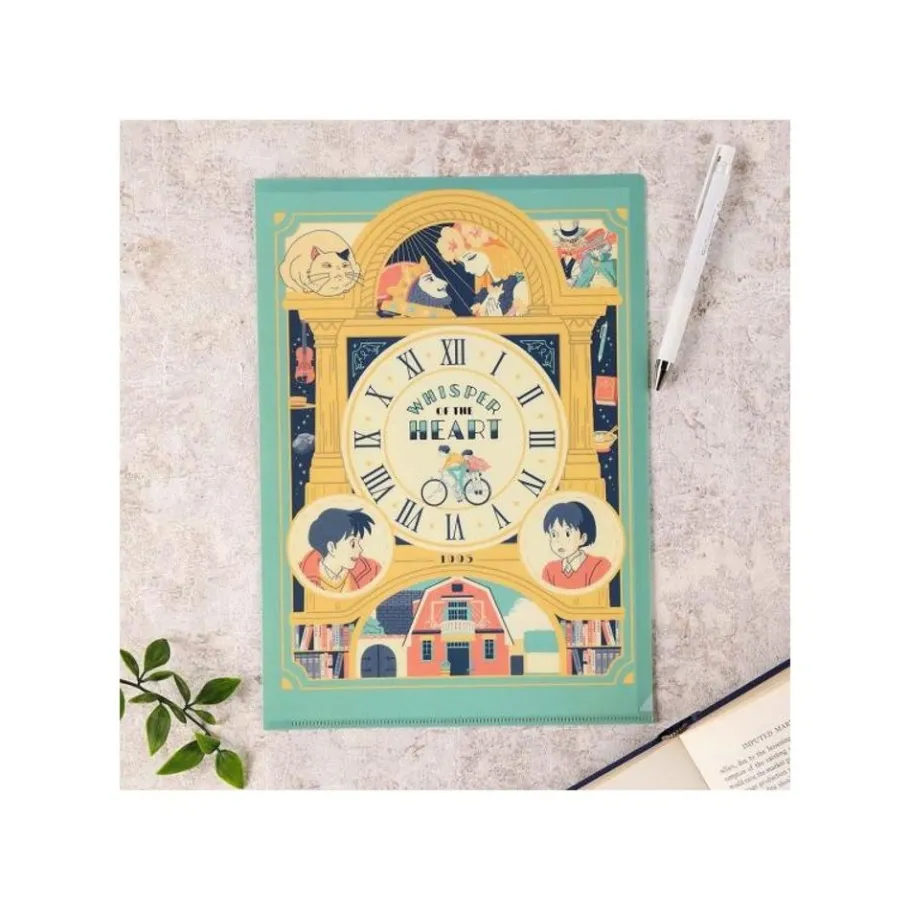 Maison Ghibli Art Deco Clear Folder A4 - Whisper Of The Heart Outlet