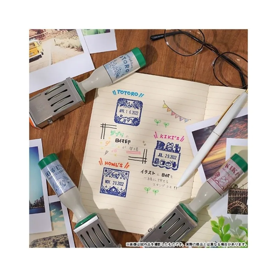 Maison Ghibli Art Deco Date Stamp - Kiki'S Delivery Service Outlet