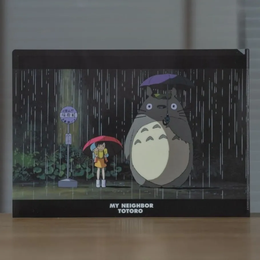 Maison Ghibli A4 Size Clear Folder A Fateful Encounter - My Neighbour Totoro Best