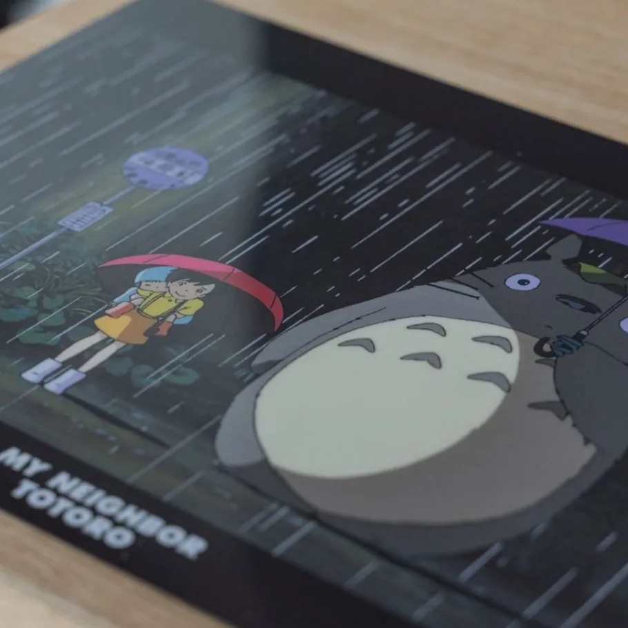 Maison Ghibli A4 Size Clear Folder A Fateful Encounter - My Neighbour Totoro Best