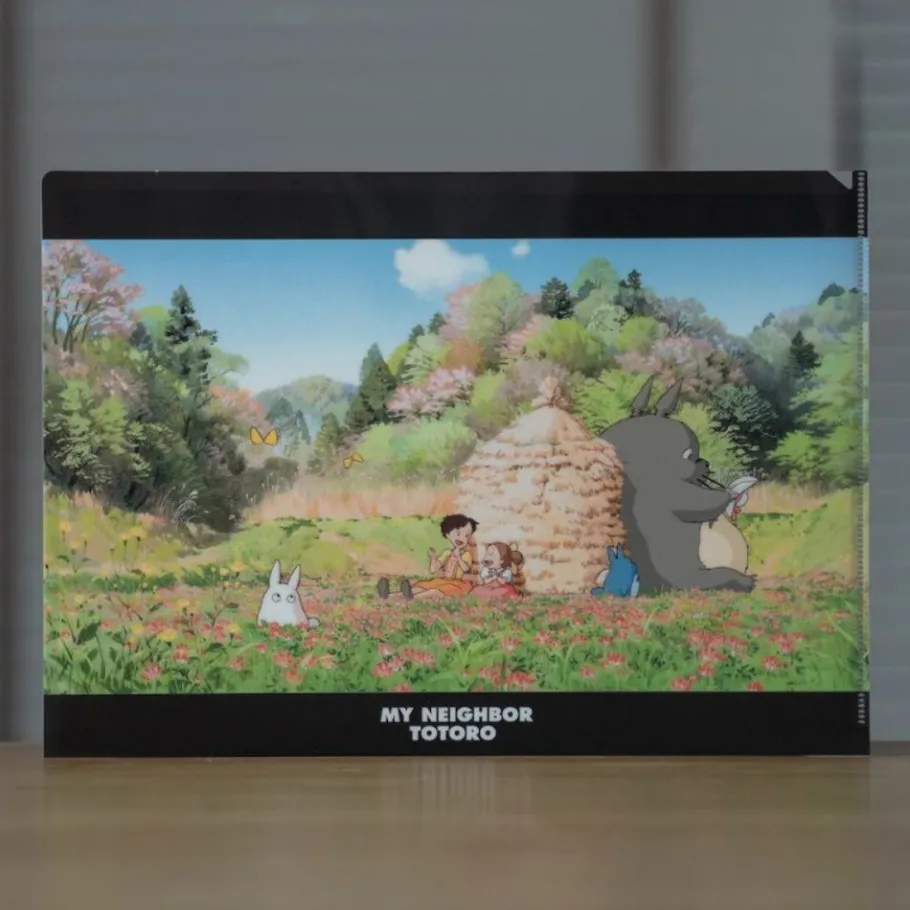 Maison Ghibli A4 Size Clear Folder Afternoon - My Neighbour Totoro Clearance