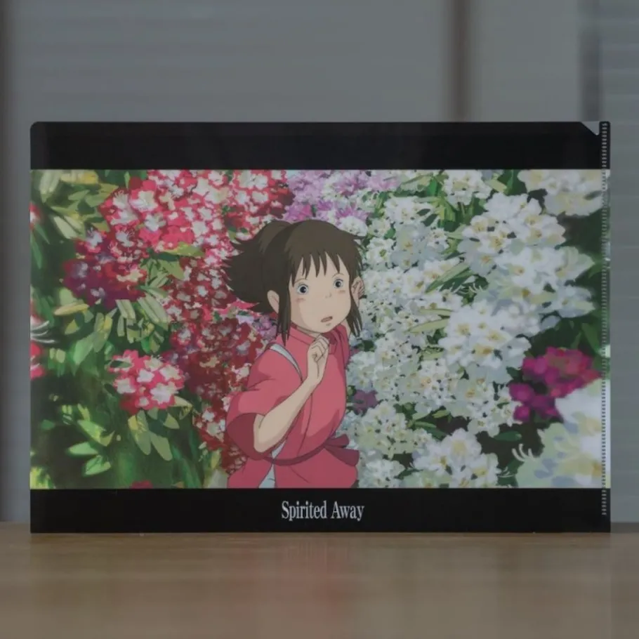 Maison Ghibli A4 Size Clear Folder Among The Flower - Sprited Away Hot