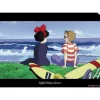 Maison Ghibli A4 Size Clear Folder Kiki & Tombo By The Sea - Kiki'S Delivery Servic New