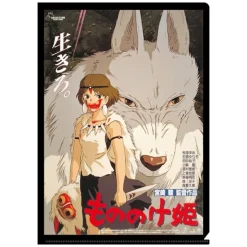 Maison Ghibli A4 Size Clear Folder Movie Poster - Princess Mononoke Outlet