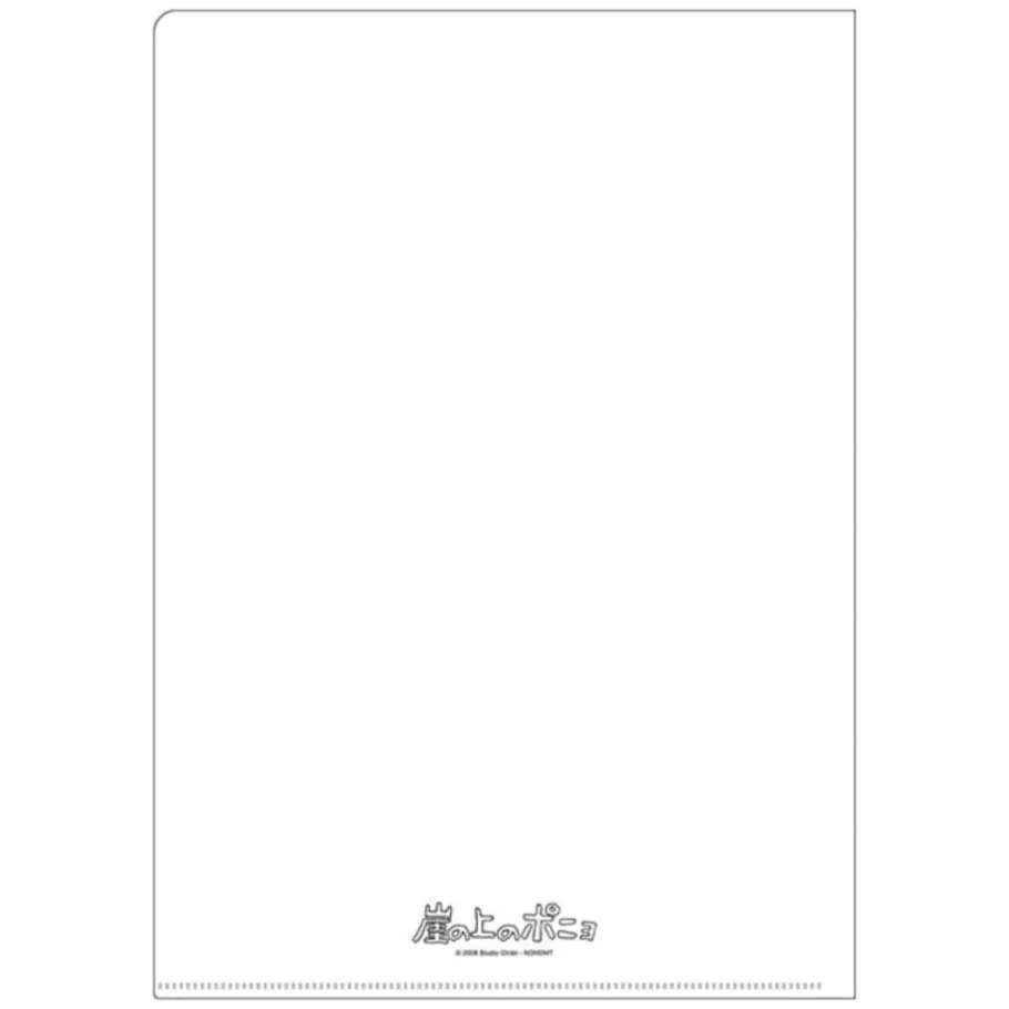 Maison Ghibli A4 Size Clear Folder Movie Poster - Ponyo On The Cliff New