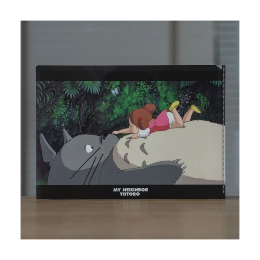 Maison Ghibli A4 Size Clear Folder On The Tummy - My Neighbour Totoro New