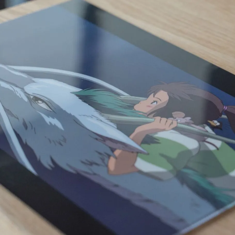 Maison Ghibli A4 Size Clear Folder Riding On Haku Dragon - Sprited Away New