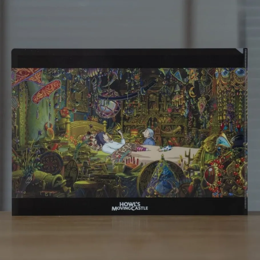 Maison Ghibli A4 Size Clear Folder Sleeping Howl - Castle In The Sky