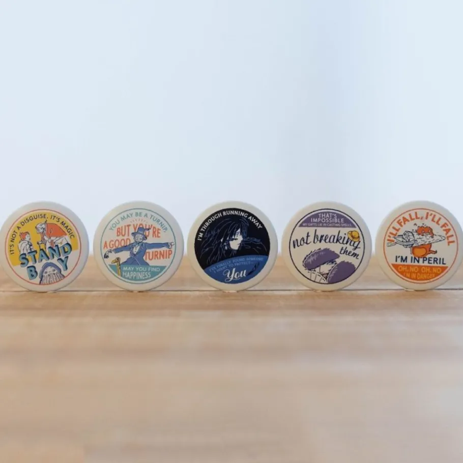Maison Ghibli Badge Collection 10 Pcs - Howl'S Moving Castle Sale