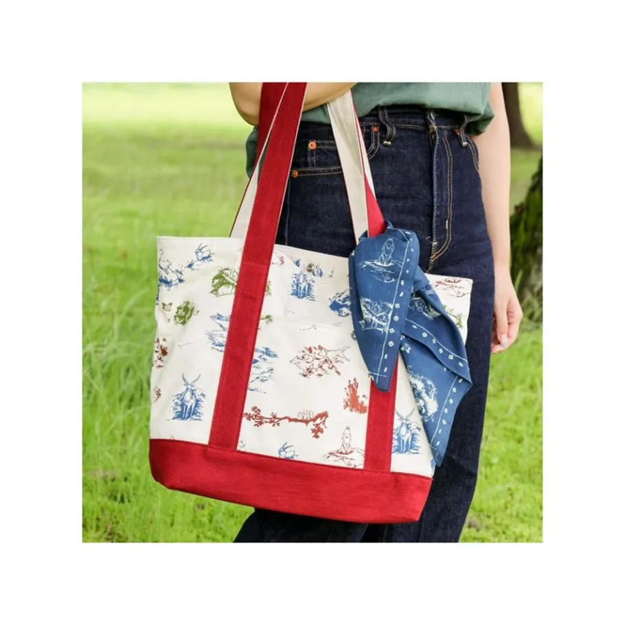 Maison Ghibli Bandana Blue Living Together - Princess Mononoke Hot