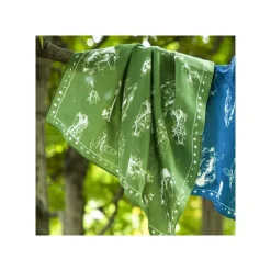 Maison Ghibli Bandana Green Living Together - Princess Mononoke New