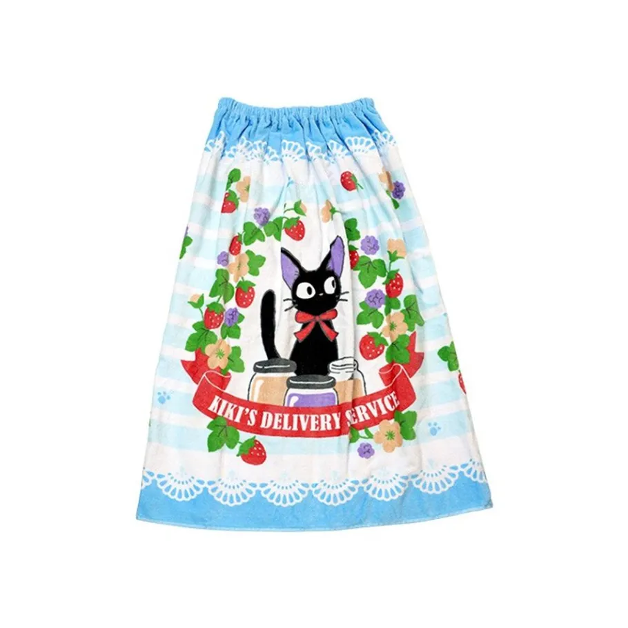 Maison Ghibli Beach Towel Strawberries 80 X 110 Cm - Kiki'S Delivery Service Discount