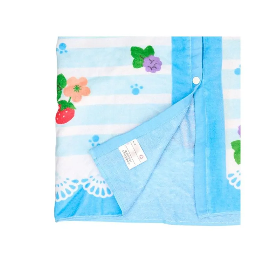 Maison Ghibli Beach Towel Strawberries 80 X 110 Cm - Kiki'S Delivery Service Discount