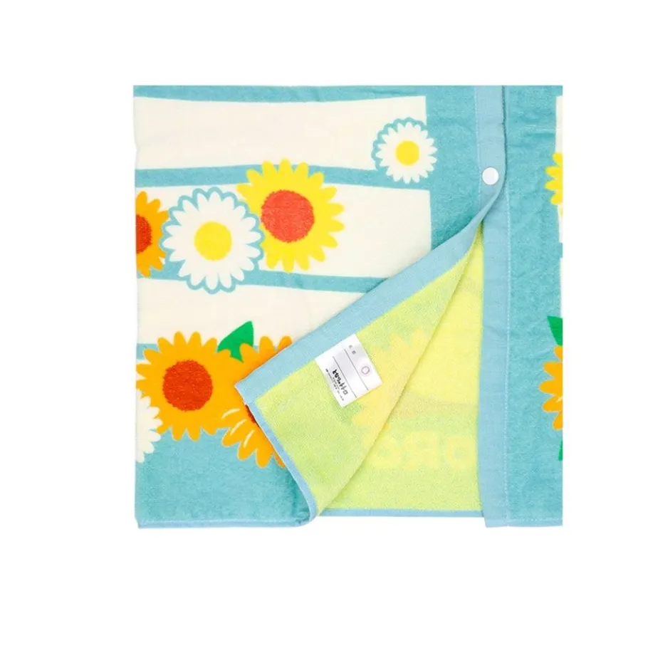 Maison Ghibli Beach Towel Sunflowers 80 X 110 Cm - My Neighbor Totoro Outlet