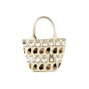 Maison Ghibli Beige Embroidered Bag Totoro Hazelnut - My Neighbor Totoro Sale