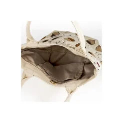 Maison Ghibli Beige Embroidered Bag Totoro Hazelnut - My Neighbor Totoro Sale
