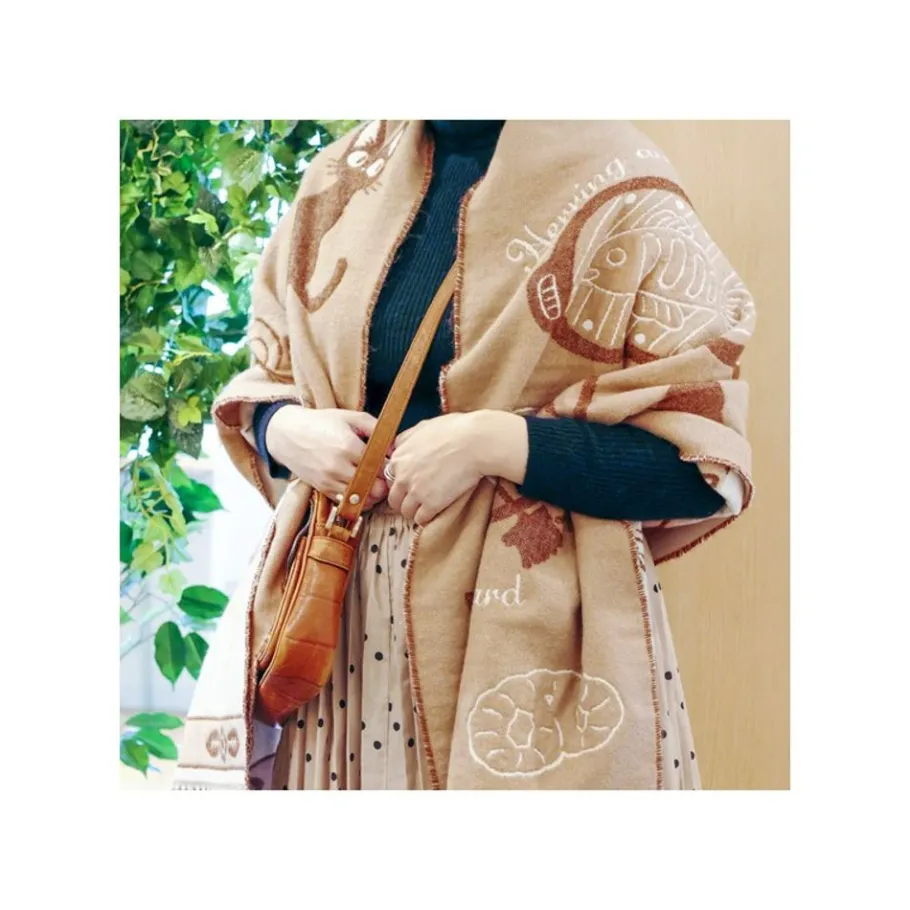 Maison Ghibli Beige Stole Jiji - Kiki'S Delivery Service Online