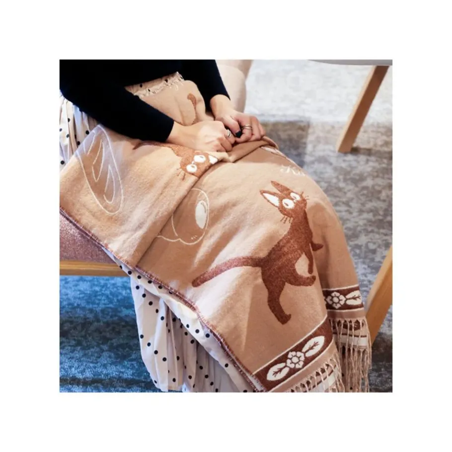 Maison Ghibli Beige Stole Jiji - Kiki'S Delivery Service Online