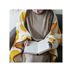 Maison Ghibli Blanket Catbus Silhouette 100X140 Cm - My Neighbor Totoro Sale