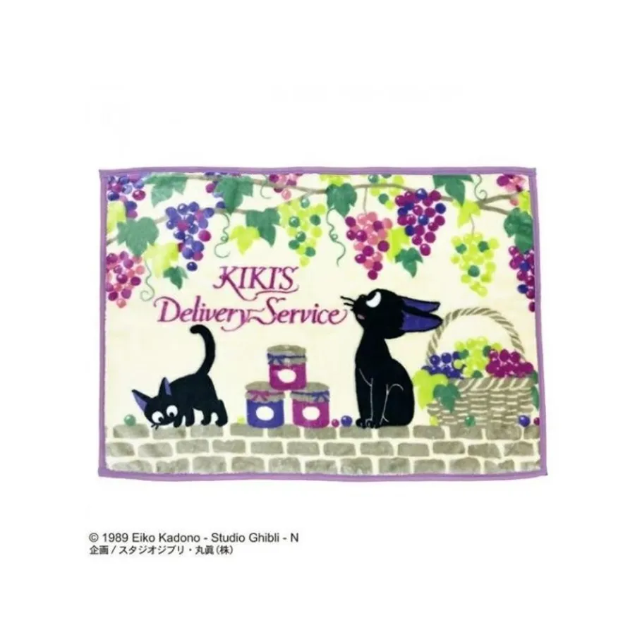 Maison Ghibli Blanket Jiji Grappes 70X100 Cm - Kiki'S Delivery Service New