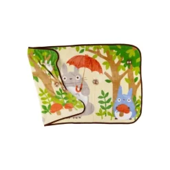 Maison Ghibli Blanket Totoro Bus Stop 80X150 Cm - My Neighbor Totoro New