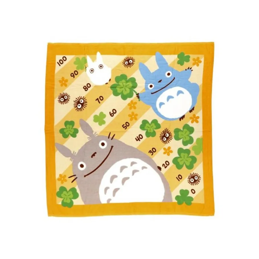 Maison Ghibli Blanket Totoro Clover 90X90 Cm - My Neighbor Totoro Outlet