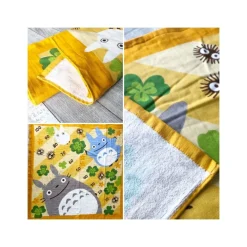 Maison Ghibli Blanket Totoro Clover 90X90 Cm - My Neighbor Totoro Outlet
