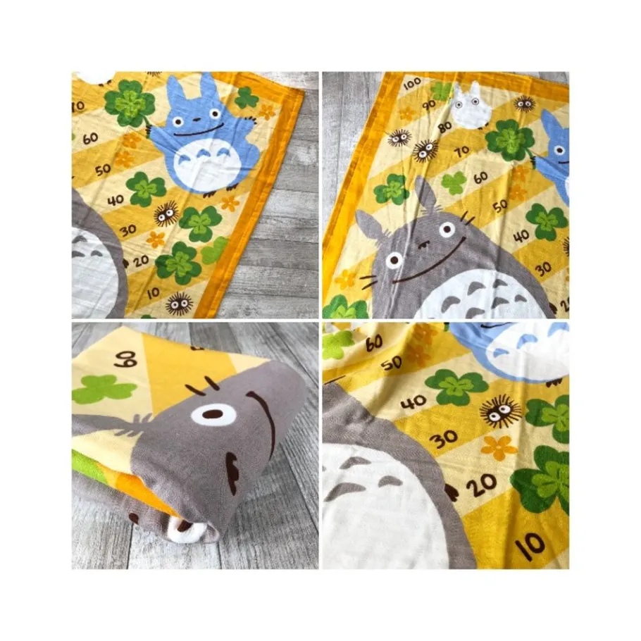 Maison Ghibli Blanket Totoro Clover 90X90 Cm - My Neighbor Totoro Outlet