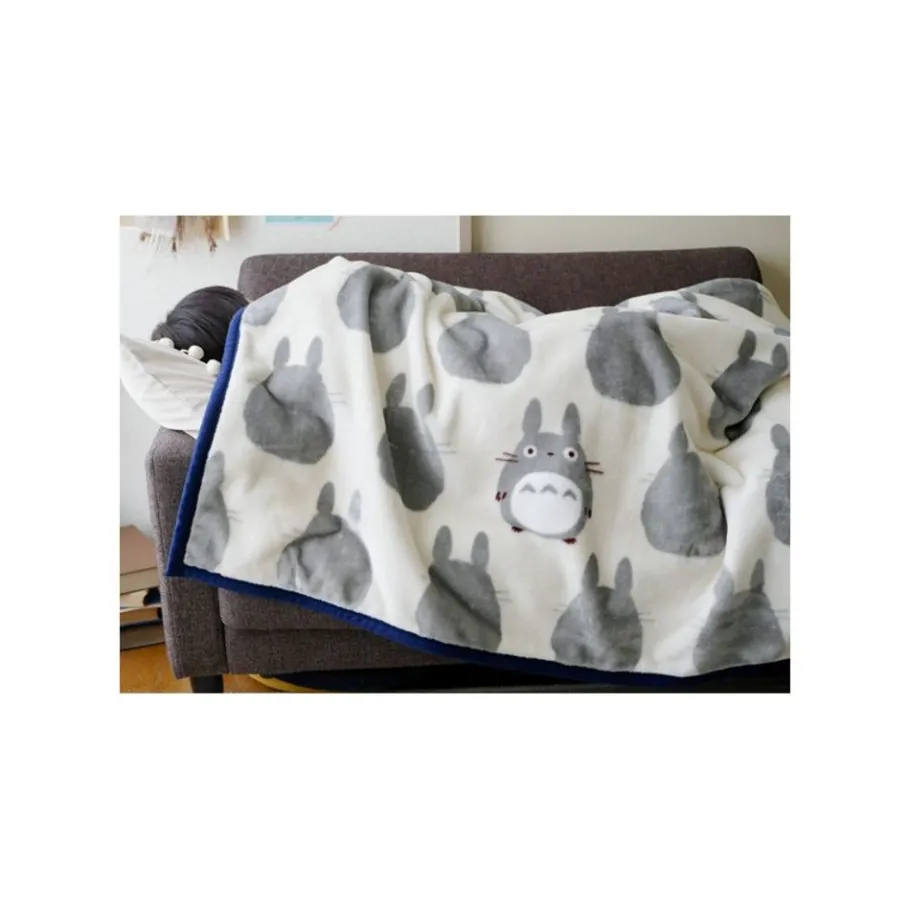 Maison Ghibli Blanket Totoro Silhouette 100X140 Cm - My Neighbor Totoro Best