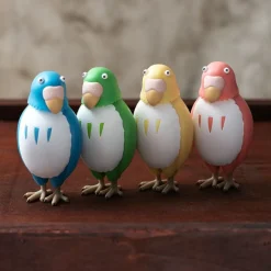 Maison Ghibli Bobble Head Figurine Yellow Parakeet - The Boy And The Heron Outlet
