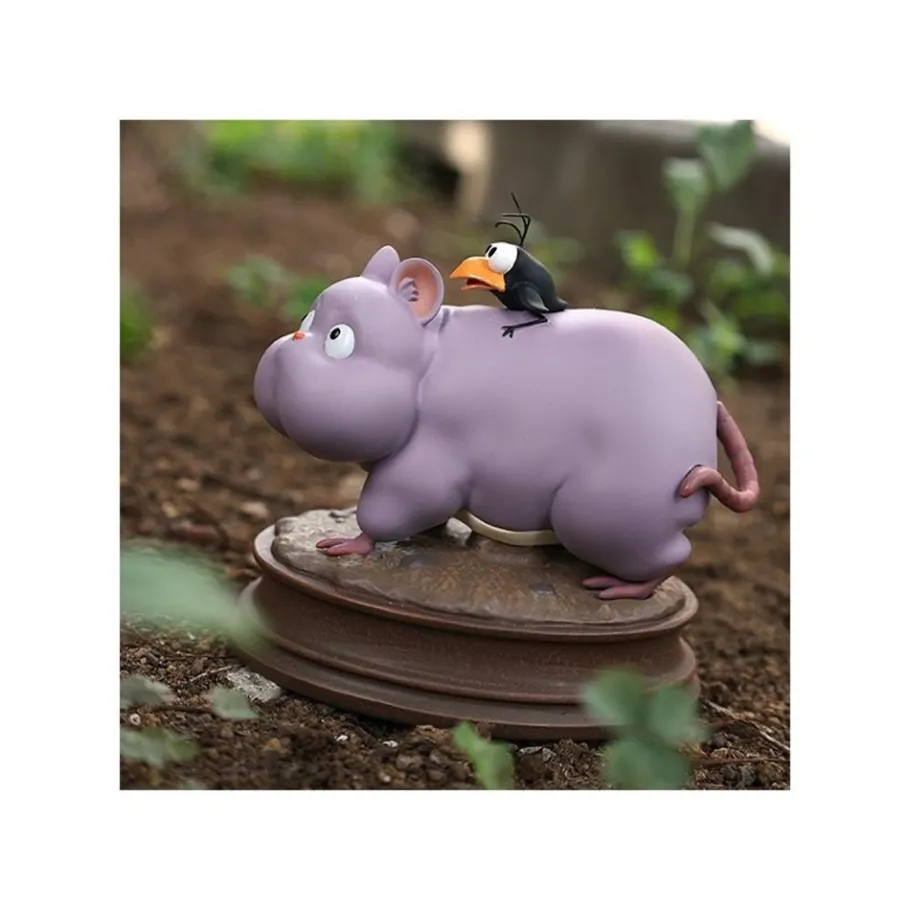 Maison Ghibli Boh Mouse And Bird Statue - Spirited Away Hot