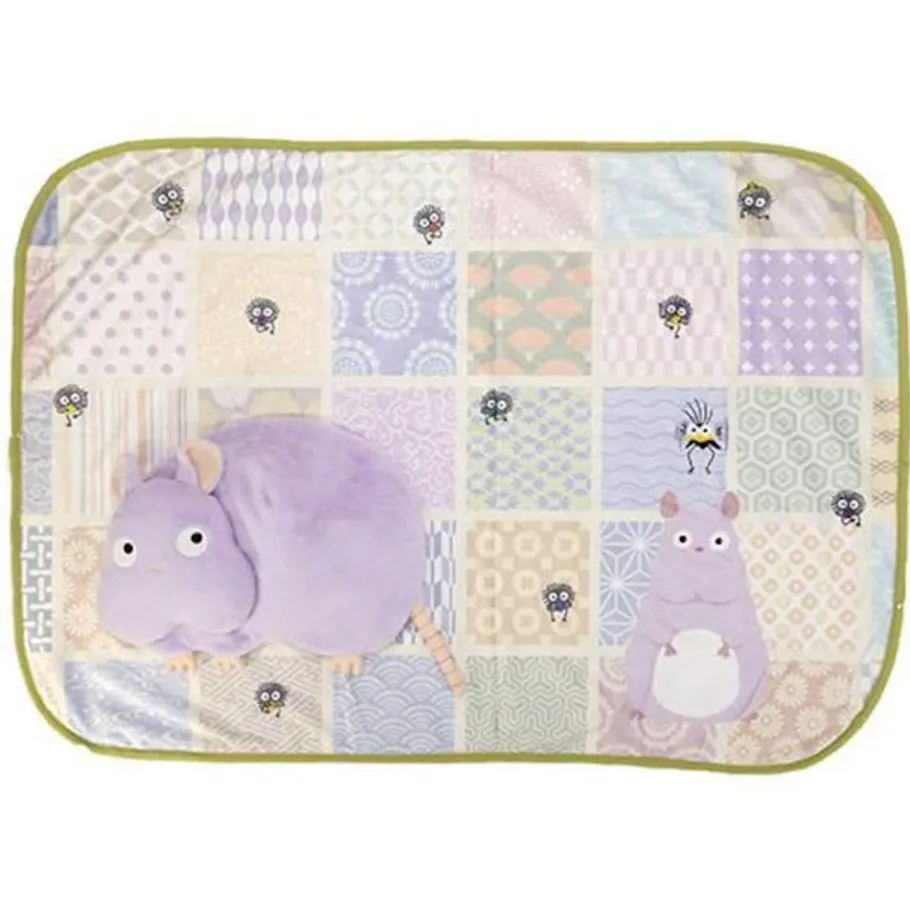 Maison Ghibli Boh Mouse Rolled Blanket - Spirited Away Sale