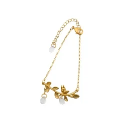Maison Ghibli Braclet Totoro White Hidden In A Leaf - My Neighbor Totoro Sale