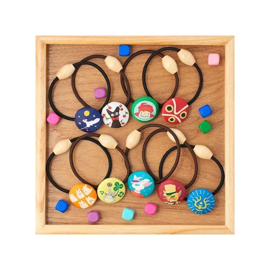 Maison Ghibli Button Style Hair Band Totoro & Clover - My Neighbor Totoro