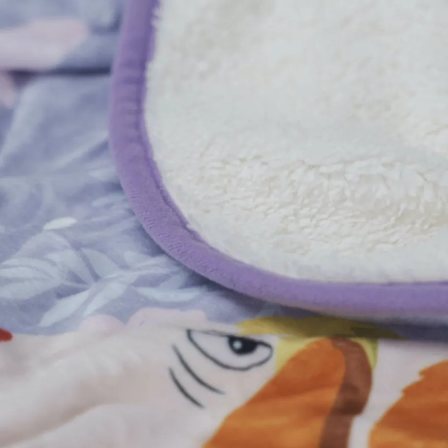 Maison Ghibli Calcifer Rolled Blanket - Howl'S Moving Castle Hot