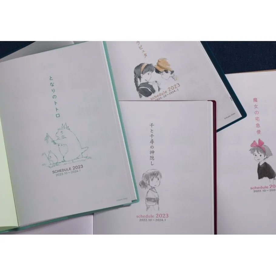 Maison Ghibli 2023 Calendar Under The Sky - Castle In The Sky Outlet