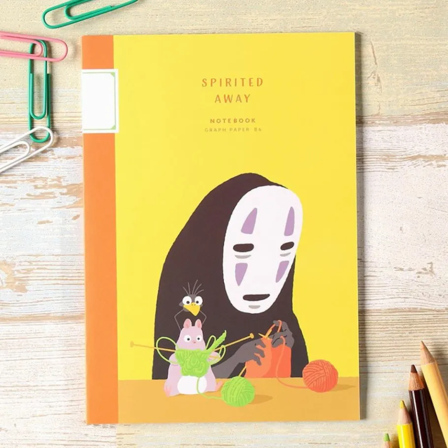 Maison Ghibli Carnet De Notes B6 Knitting Lesson - Spirited Away