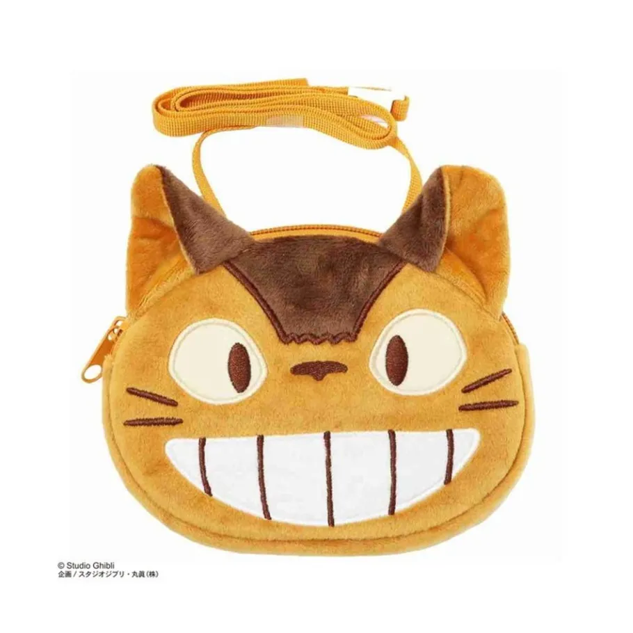 Maison Ghibli Catbus Plush Pouch 11,5 X 15,5 X 2 Cm - My Neighbor Totoro Sale